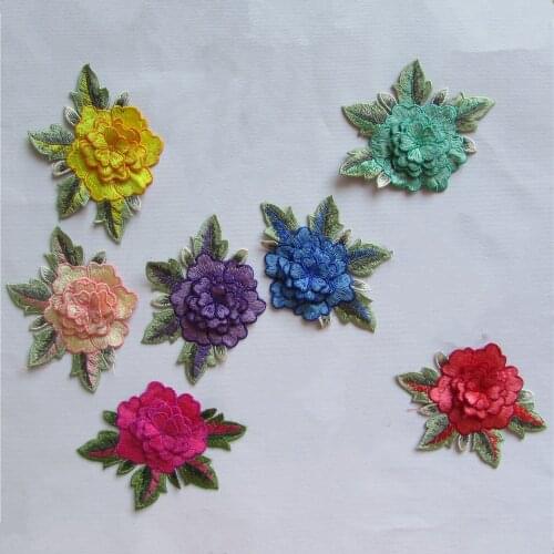 10 kind of color select fashion style exquisite Sewing Embroidered lace fabric accessories DIY Embroidery Lace 1pcs sell