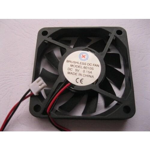 12 Pcs Brushless DC Cooling Fan 11 Blade 6010S 5V 60x60x10mm 2 pin