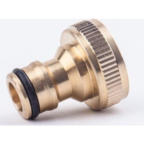 3/4" Thread Quick Connector Water Pipe Car Garden Irrigation Faucet Joint For Wash Car Water Gun Adapter