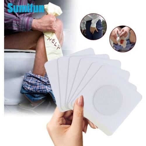 8Pcs Hemorrhoids Treatment Navel Patch External Internal Hemorrhoids Anal Fissure Pain Relief Stickers Chinese Herbal Plaster