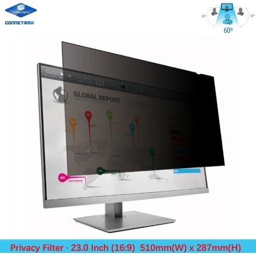 23.0" inch (Diagonally Measured) Anti-Glare Privacy Filter for Widescreen (16:9) Computer LCD Monitors