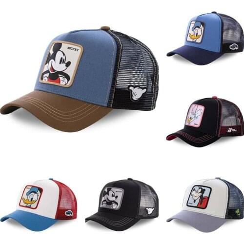 Disney Mickey Donald baseball cap men and women outdoor breathable wicking sun hat student childrens sports cap birthday gift