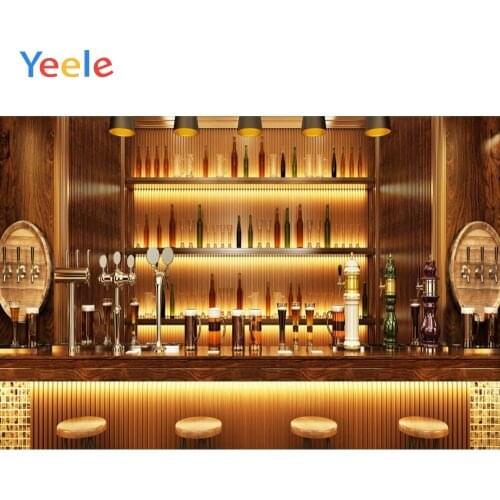 Bar Interior Beer Light Scene Baby Portrait Backdrop Photography Background For Photo Studio Booth Shoot Photophone Photozone