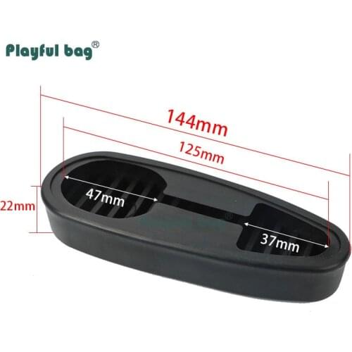 Playful bag CS Rubber pad Tactical AR15 Butt pad Outdoor CS sport accessory Decoration DIY toys equipment AQA71
