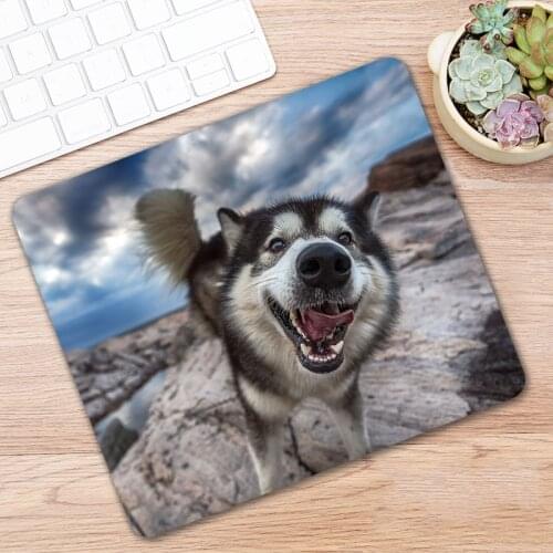 Hot Sale Animal Dog Husky Laptop Computer PC Mice Mause Mat Gaming Mouse Pad Mousepad