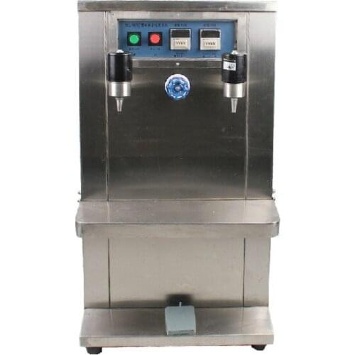 ML-W10 Double head Liquid Filling Machine,electric suction pump liquid filling machine to togo