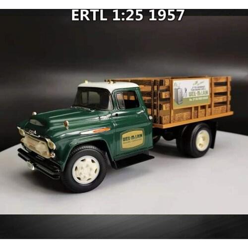 1:25 Scale 1957 CHEVY Pickup Truck Classic Car Model Metal Diecast Toy Vehicle for Collectible Gifts Display Collection Souvenir
