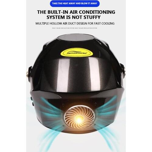 Solar Energy Motorcycle 5.0 Bluetooth Headset Call Safety Helmet Honeycomb Exhaust Design With Fan Cool Down Keep Cool And Ride