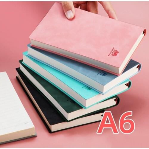 PU Notebook Planner Organizer binder Diary Schedule book planner diary Loose-leaf binder School supplies A6 Notepad