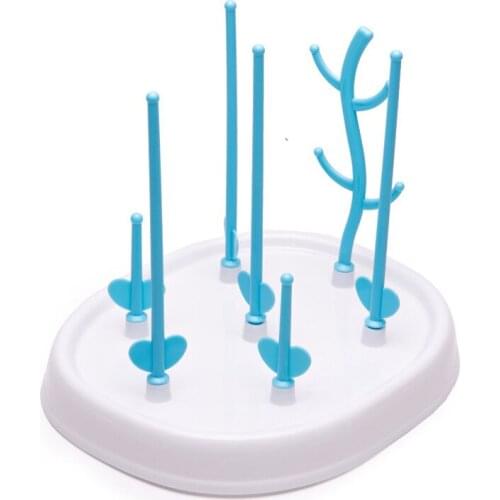 1PC Baby Bottle Drying Rack Baby Feeding Bottles Cleaning Drying Rack Storage Nipple Shelf Baby Pacifier Feeding Cup Holder