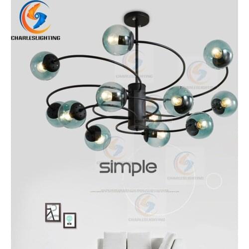 CHARLESLIGHTING Pendant light with E27 Holder New Classical Post-modern Magic Bean Lights for Living Room bedroom windmil Light