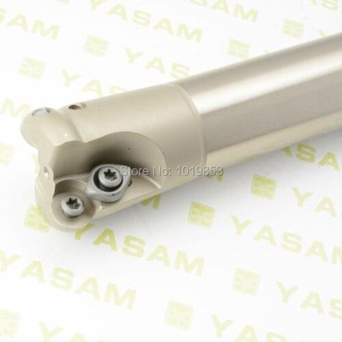 R200-6R-33XC32X200L-2T indexable end mill milling cutter arbor Fraise en bout for RC**1204 ROUND carbide inserts