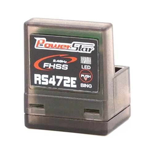 Power Star RS472HV RS472E RC receiver compatible with SANWA FH3/FH4T system Remote controller