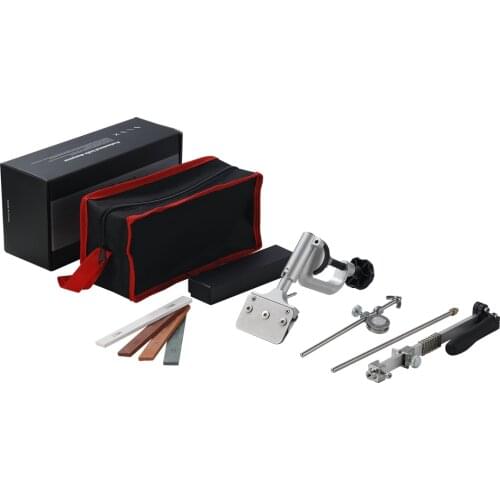 360 °Stainless Steel Knife Sharpener,Rotation Fixed-Angle Sharpener,Professional Kitchen Sharpening Tool Set With 4 Grindstones