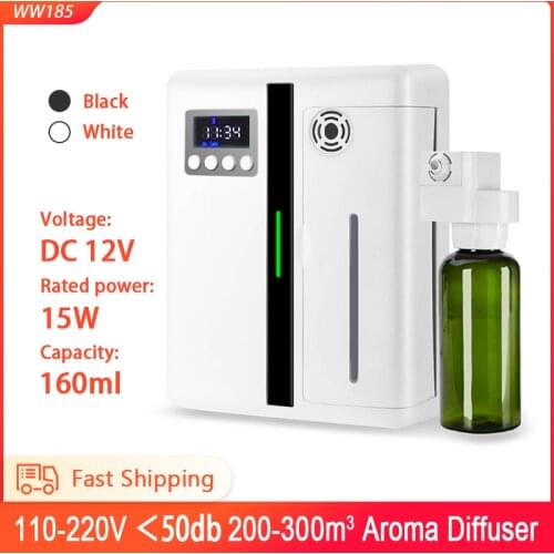 Air Humidifiers Oil Aroma Diffuser Alcohol LED Light Timer Fragrance Machine Lobby Essential Oil Machine for Home Office Hotel