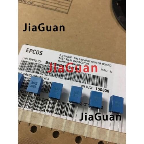 20PCS NEW EPCOS B32529C8103J 10NF 630V PCM5 B32529 103/630V 0.01uf/630v p5mm 10NF 630VDC 630V10NF