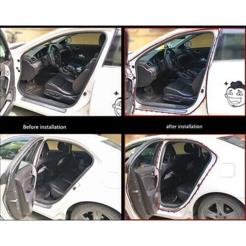 2020 hot sale door seal sticker B-shaped seal for Daewoo Matiz Nexia Nubira Sens Tosca Winstorm AUTO accessories