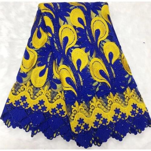 African lace fabric 2020 high quality lace fabric embroidery with french mesh lace fabrics for women dress