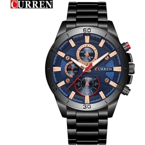 NEW CURREN Watches Men Top Brand fashion quartz watch male relogio masculino Male Army Military Sports Analog Casual Clock