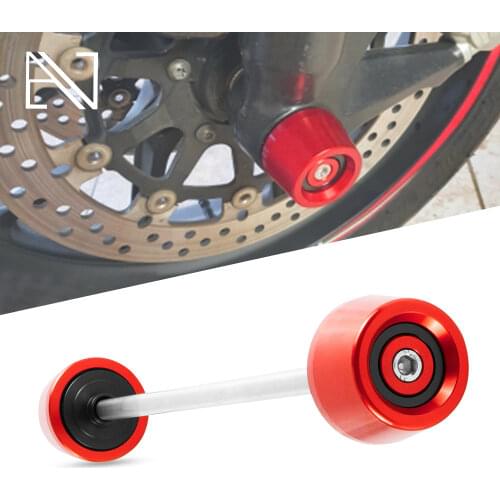 For Ducati Hypermotard 796 950 Hyperstrada 821 939 Motorcycle Front Axle Slider Wheel Crash Pads Protector