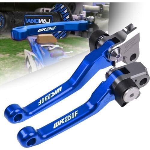 For Yamaha WR250F 2001-2015 2014 2013 CNC Pivot Brake Clutch Levers Motorcycle Dirt Bike Motocross WR 250F 250 F 2016-2018 2017