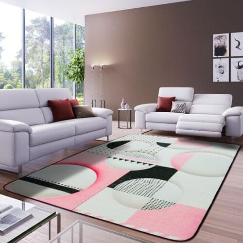 Pastoral style personality stitching carpets Living Room Bedside Bedroom Coffee Table Mat Rug Bath Anti-skid Tapete Doormat