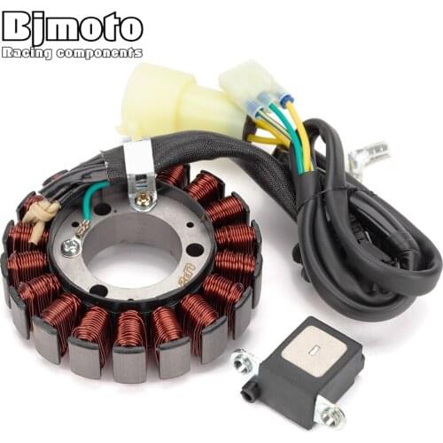 BJMOTO Motorcycle Generator Stator Coil For Honda TRX300EX Sportrax 300 EX 1993-2008 TRX300X 2009 31120-HM3-671 11395-HM3-670