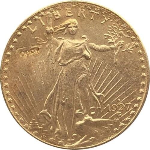 1927 $20 St. Gaudens Coin Copy Free shipping