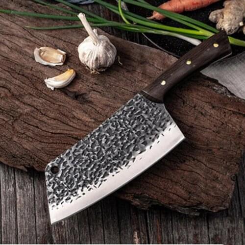 Hand-forged cooking knives chefs knives kitchen knives meat cleavers butcher knives household slicing knives