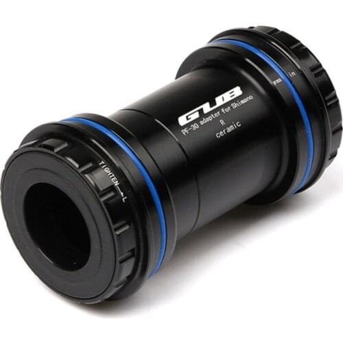GUB MTB Road Bike Bicycle parts Bottom Brackets Press fit PF30 46mm through Axle transfer to 22-24mm Adapter for Shima-no sr-am