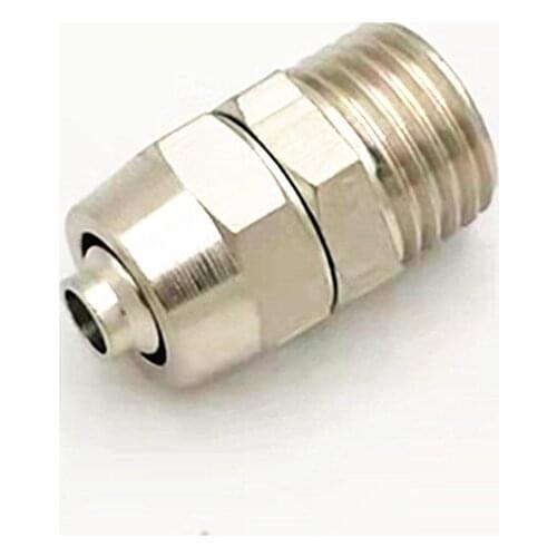 10PCS/LOT Free shipping Pneumatic connector air tube Lock nut type fittings for 6mm 8mm pipe