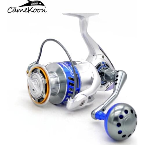 CAMEKOON MF5500 All Metal 4.6:1 Gear Ratio 12+1 Bearings Smoothest Saltwater Spinning Fishing Reel
