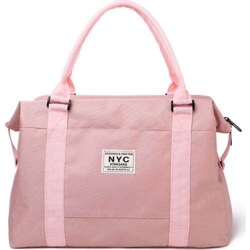 Scione Women Sports Fitness Handbag Large Gym Bag Lightweight Storage Travel Luggage Duffle Sac De Sport