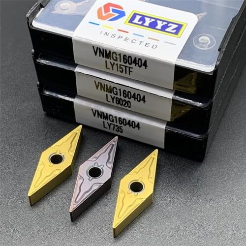 Carbide tool VNMG160404 LY15TF LY6020 LY735 metal milling turning tool carbide CNC products lathe tool steel processing