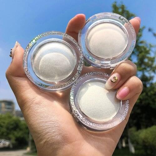 3 Color Highlighter Facial Bronzers Palette Makeup Glow Face Contour Shimmer Powder Illuminator Highlight Cosmetics T0260