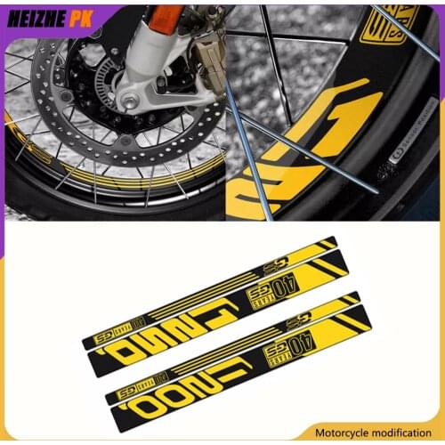 Motorcycle Accessories Black Knight Wheel Reflective Decal Case for BMW R1200GS R1250GS Adventure 2014-2021 Rim Decoration