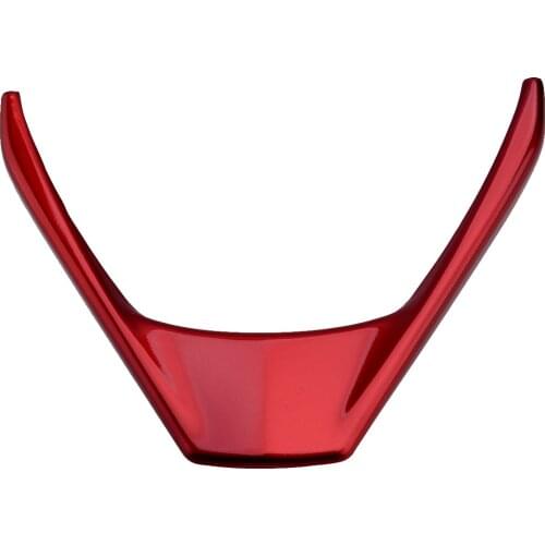 Car Steering Wheel Frame Cover Trim Decor Red ABS Fit For Toyota Corolla 2014 2015 2016 2017 2018