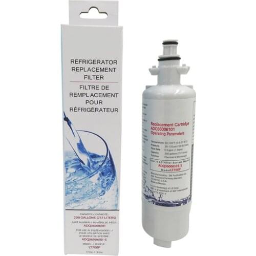 10pcs Refrigerator filter element LT700P ADQ36006101-S compatible 46-9690 water purifier water filter
