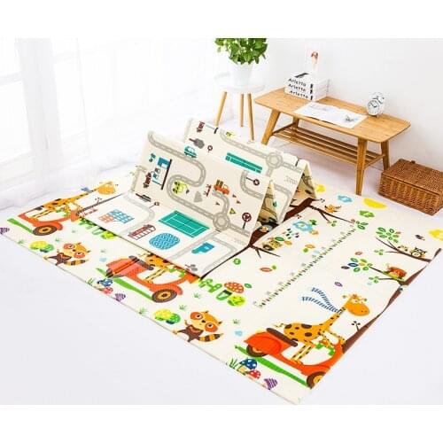 Xpe Puzzle Mat Foldable Baby Play Mat Educational Childrens Carpet in the Nursery Climbing Pad For Kids Rug Activitys Game Toys