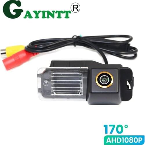 1080P HD AHD 170° Car Rear View backup Camera For VW Volkswagen Polo 6R V Golf 6 Passat CC MK6 Magotan Bora Reverse Reversing