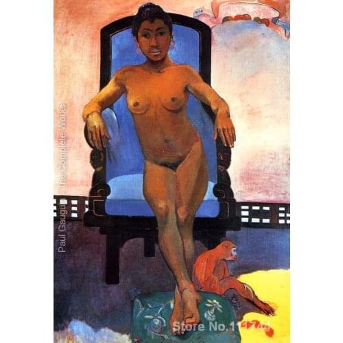 Aita Parari Te Tamari Vahine Judith Aka Portrait Of Annah The Javanese Paul Gauguin art oil on canvas Handmade High quality