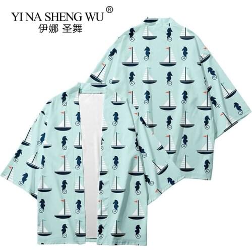 Kimono Women Japanese Yukata Female Women Asian Clothes Kimono New Cardigan Shirt Traditional Streetwear Japanese Kimonos Haori