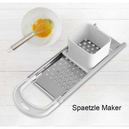 Kitchen Stainless Steel Blade Spaetzle Noodle Dumpling Maker Kitchen Pasta Maker Cooking Tool