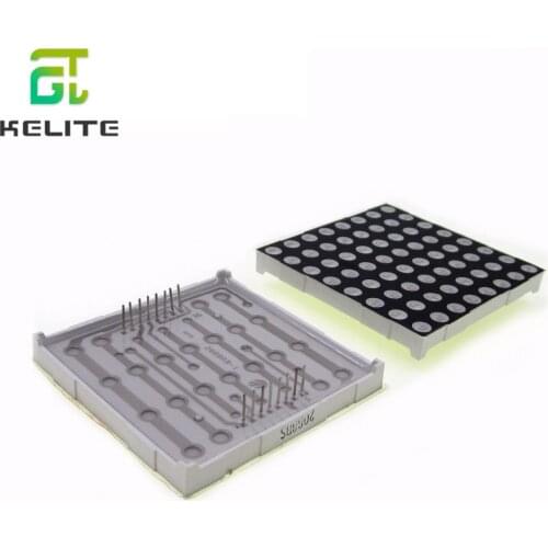 10PCS 5mm LED Dot Matrix Display 8x8 Red Common Cathode high quality new