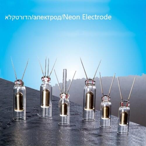 Neon Electrode 13mm Mica 8mm 10mm 15mm Porcelain Ring 50pairs/lot Neon Sign Accessories