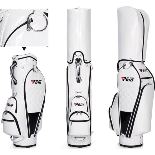 2021 new golf bag womens standard bag light club bag crystal leather waterproof and wear resistant