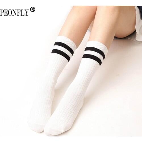 PEONFLY Mori Wind Pure Cotton funny novelty happy Socks female colorful women kawaii japan sock hosiery Autumn Winter