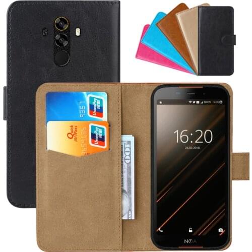 Luxury Wallet Case For NOA Hummer 2019 PU Leather Retro Flip Cover Magnetic Fashion Cases Strap