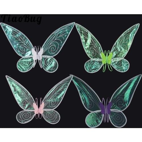 Fairy Wings Elf Angel Butterfly Shape Wings for Halloween Cosplay Costume Stage Performance Photography Prop