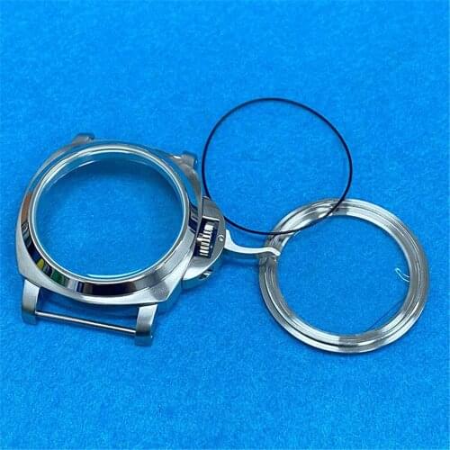 Watch Replacement Watch Shell Case PAM 44mm For ETA 6497/6498/ ST36 Mechanical watch Movement